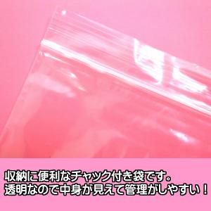 チャック付収納袋 B5サイズ 10枚入 メール...の詳細画像2