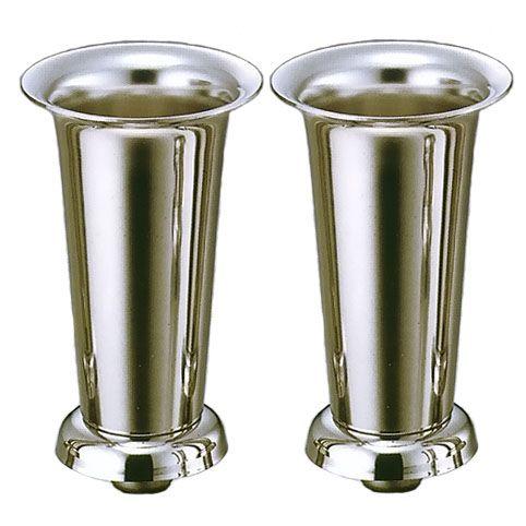 着脱式ステンレス花立 一体型 中