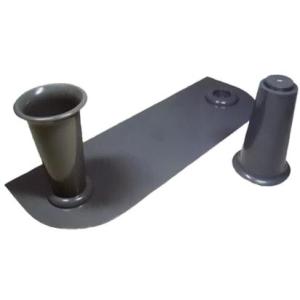 お墓用リフォーム花立 樹脂板付花立