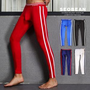 SEOBEAN セビン サイドライン ローライズスパッツ 060 ロング レギンス 防寒｜101shop