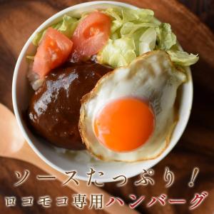 ソースたっぷりレトルトハンバーグ ロコモコ丼専用 4食セット グレイビーソース 常温 レトルト食品 温めるだけ