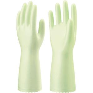 ショーワ 塩化ビニール手袋 ナイスハンドデリケート さらっとタッチ パールグリーン Ｌサイズ 緑の商品画像