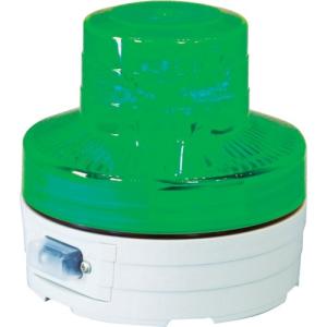 日動 電池式ＬＥＤ回転灯ニコＵＦＯ 夜間自動点灯タイプ 緑の商品画像