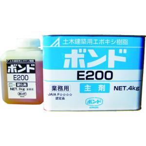 コニシ Ｅ２００ エポキシ樹脂接着剤 ５ｋｇセットの商品画像