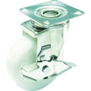 ユーエイ ステンレスキャスターシングルＳ付自在車 １００径ナイロン車の商品画像