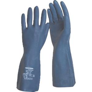 サミテック 耐油耐溶剤手袋 サミテックＮＰ−Ｆ−０７ Ｌ ダークブルーの商品画像