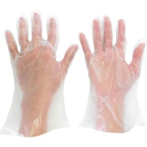 ミドリ安全 ポリエチレン使い捨て手袋 厚手 外エンボス Ｍ （２００枚入）の商品画像