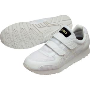 アシックス 静電気帯電防止靴 ウィンジョブ３５１ ホワイト×ホワイト ２６．０ｃｍの商品画像