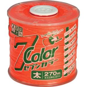 たくみ ７ＣＯＬＯＲ 太 オレンジ ２７０Ｍの商品画像