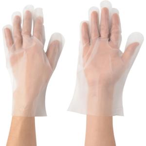 アトム ポリエチレン手袋 Ｌ １００枚入の商品画像