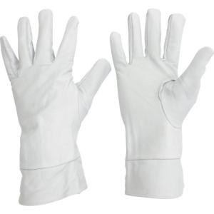 ミドリ安全 牛表革手袋 袖長タイプ ＭＴ−１４ キリン型−白の商品画像