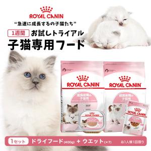 ロイヤルカナン 猫用 お試しスターターセット 年齢別セット / 子猫 成猫 高齢猫 下部尿路ケア 毛玉 ダイエット[rev_c][SoLc]｜1096dog