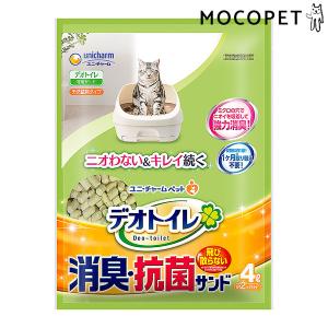 ユニ・チャーム ペットケア 猫砂 デオトイレ 飛び散らない消臭・抗菌