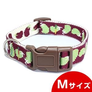レ マタン コカン 犬用首輪 フルーツ＆ベジタブル エッグプランツ / #w-121900