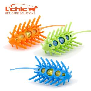 ［エルシック］ Lchic モトマウス/グリーン ブルー オレンジ/猫用品 機械式おもちゃ 電動 走るねこおもちゃ 海外製 かわいい おしゃれの商品画像