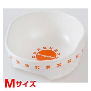 ドギーマン 便利なクローバー陶製 食器 餌皿 M 4976555933253 #w-154853-00-00 犬用品 食器 餌皿｜1096dog