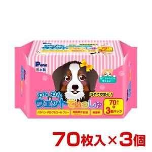 P.one[ピーワン] わんわんウェットてぃっしゅ 国産