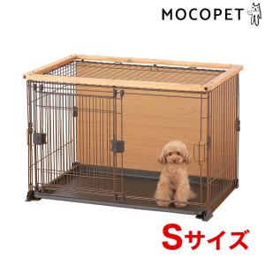 リッチェル 木製スライドペットサークル レギュラー ナチュラル ( 1台