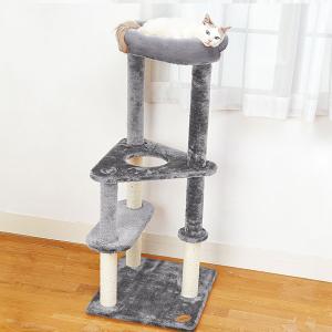 Petio（ペティオ） 猫用タワー necoco キャットリビングタワー クリア