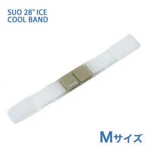 [スオ]SUO SUO 28°ICE for dogs クールバンド グラデーション Mサイズ エクリュホワイト ドッグウェア マフラー・小物 4573513078874 #w-170470-00-00｜1096dog