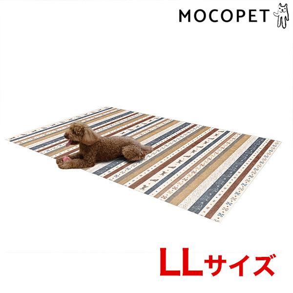 明和グラビア ペット用防滑消臭マット ギャペ LLサイズ ブルー カーペット・マット 4977932...