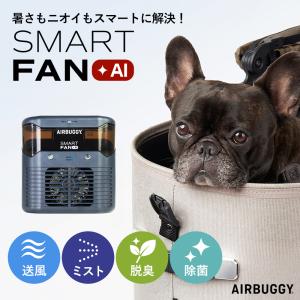 エアバギー SMART FAN ＋AI スマート ファン プラスエーアイ ドーム3・ウィズシリーズ対応 扇風機 暑さ対策 4580445434340 爆買