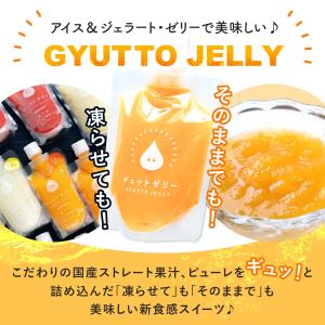 飲むゼリー 食べきりサイズ130ml GYUT...の詳細画像2