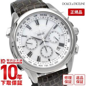 綺麗な稼働品です☺︎SEIKO DOLCE/セイコードルチェクォーツメンズウォッチ Dolce セイコー ドルチェ ソーラー電波 クロノグラフ SADA039 SEIKO