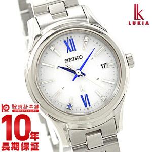 セイコー ルキア レディース 時計 ソーラー 電波 ペア限定 SEIKO LUKIA SSVW077 ホワイト