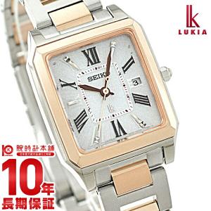 セイコー ルキア レディース 時計 ソーラー 電波 SEIKO LUKIA SSVW098 シルバー メタルバンド