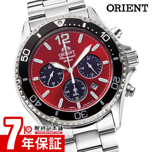 オリエント ORIENT スポーツコレクション オリエントマコソーラーパワードクロノグラフ ストップ...