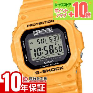 カシオ G-SHOCK Gショック SURFRIDER FOUNDATION JAPANコラボレーションモデル G-5600SFJ-9JR ユニセックス 爆買