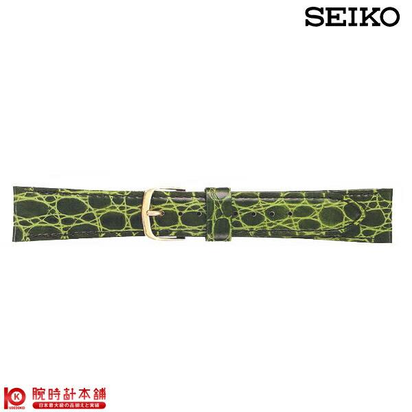替えベルト  セイコー正規品 牛革ワニ型押切身はっ水ステッチ付 16mm   腕時計 DE95 爆買