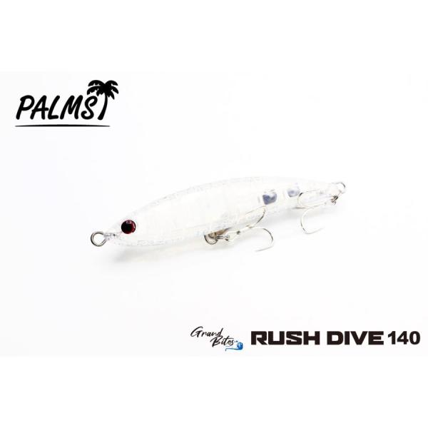 パームス グランバイツ ラッシュダイブ140 クリア　PALMS RUSH DIVE 140 T-4...
