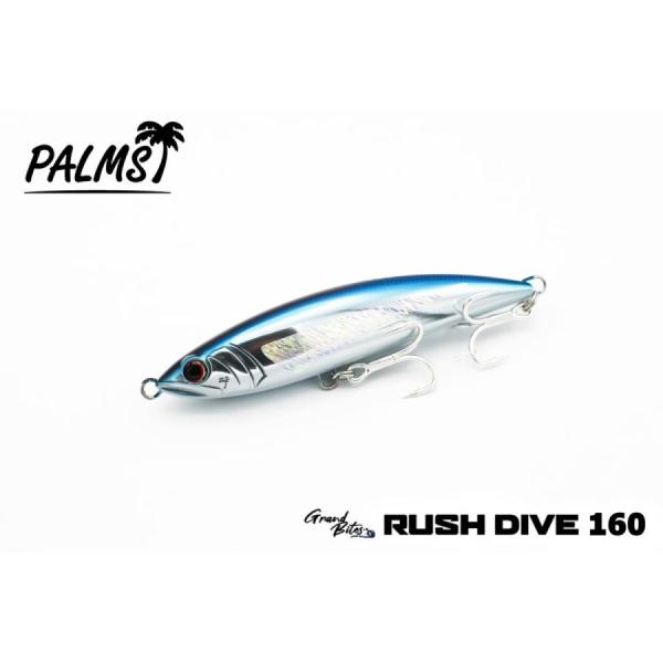 パームス グランバイツ ラッシュダイブ160 トビウオ　PALMS RUSH DIVE 160 AL...
