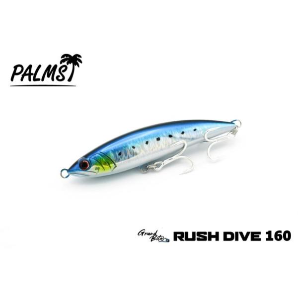 パームス グランバイツ ラッシュダイブ160 イワシ　PALMS RUSH DIVE 160 MG-...