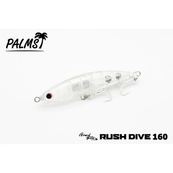 パームス グランバイツ ラッシュダイブ160 クリア　PALMS RUSH DIVE 160 T-4...