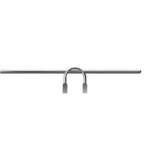 手すり(W90×H1.5）　中日販売　システム什器　ゴンドラ