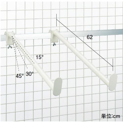 テーブルフックセット2本組　中日販売　業務用　店舗備品