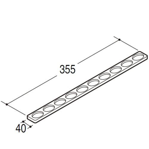 グリップラバー10連　ブラック　ロイヤル　アパレル衣料　業務用　収納　金物
