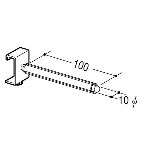クラブフック　クローム　ロイヤル　ゴルフ用品店　業務用　収納　金物