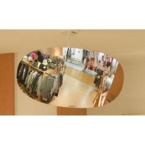 スーパーオーバル W350×H230　コミー　カーブミラー　コーナーミラー　防犯ミラー