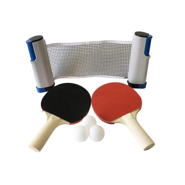 LITEC(ライテック) ファミリー卓球セット 自宅のテーブルで卓球 ラケット2本・ネット・ボール3...