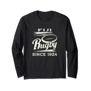 Vintage Fiji Rugby Since 1924 長袖Tシャツ｜110110-3