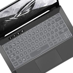 CASEDAO キーボードカバー 14インチ ASUS ROG Zephyrus G14 ゲーミングノートパソコン ASUS G14 GA4｜110110-3