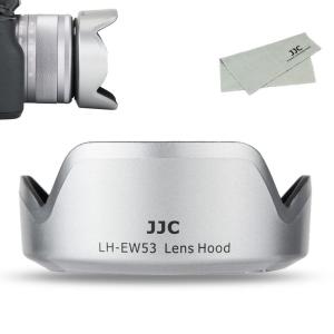 JJC EW-53 可逆式 レンズフード 花形 Canon RF-S 18-45mm F4.5-6.3 IS STM & Canon EF-｜110110-3