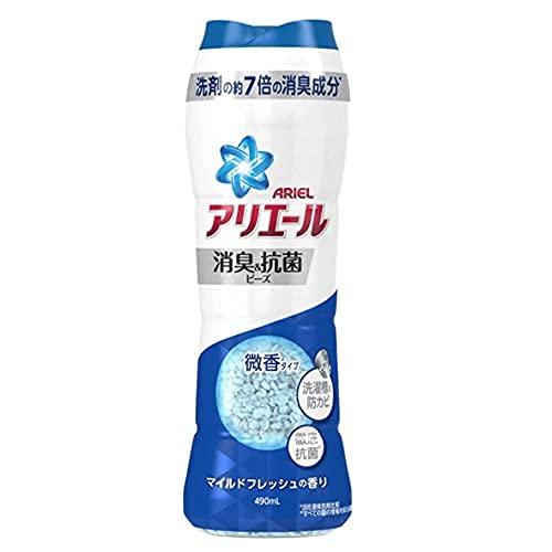 アリエール 消臭&amp;抗菌ビーズ 洗剤の7倍の消臭成分 マイルドフレッシュ 本体 490mL 6本