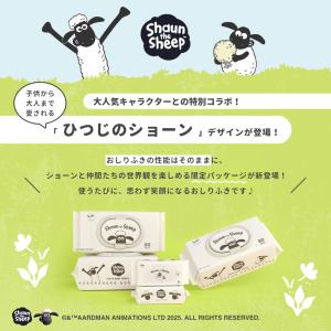 ひつじのショーン おしりふき 限定デザイン 厚...の詳細画像1