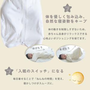 スワドル コットン おくるみ 部分メッシュ ス...の詳細画像3