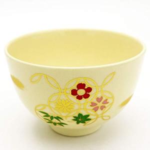 抹茶碗 「花七宝」 通年物 茶道具の商品画像